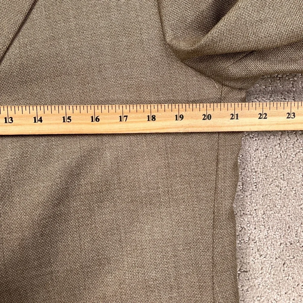 Alberto Zimi Signature Ticknors Blazer Mens‎ 40R Silk Wool Tan Sport Coat